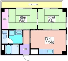 コーポエクセルⅠの物件間取画像